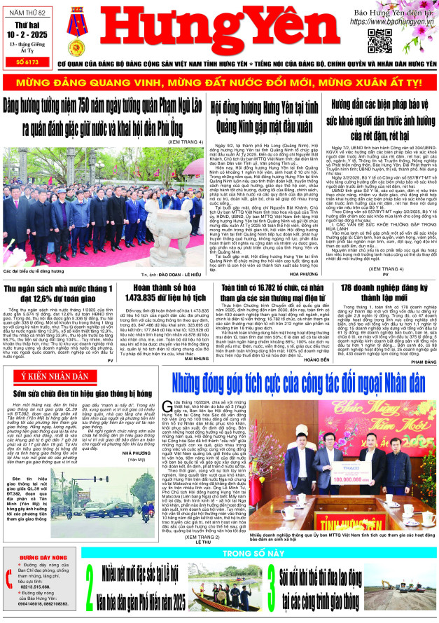 Báo in ngày 10.2.2025