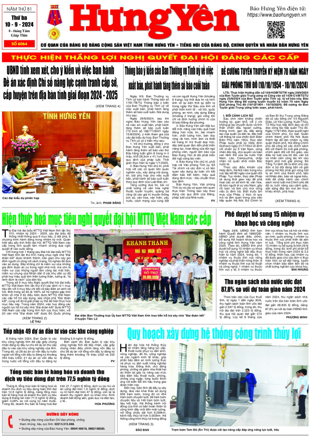 Báo in ngày 10.9.2024