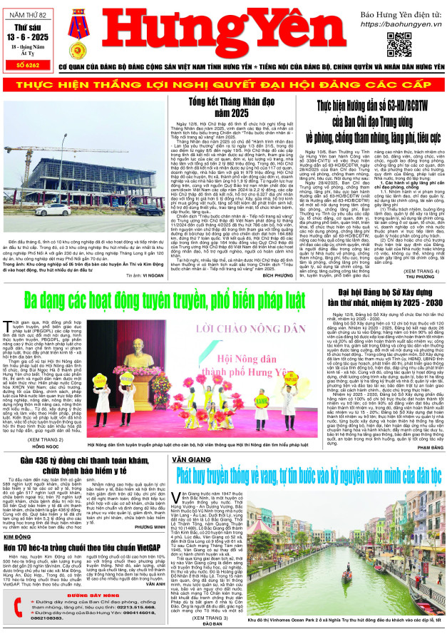 Báo in ngày 13.06.2025