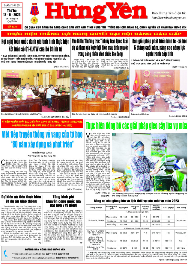 Báo in ngày 13.6.2023