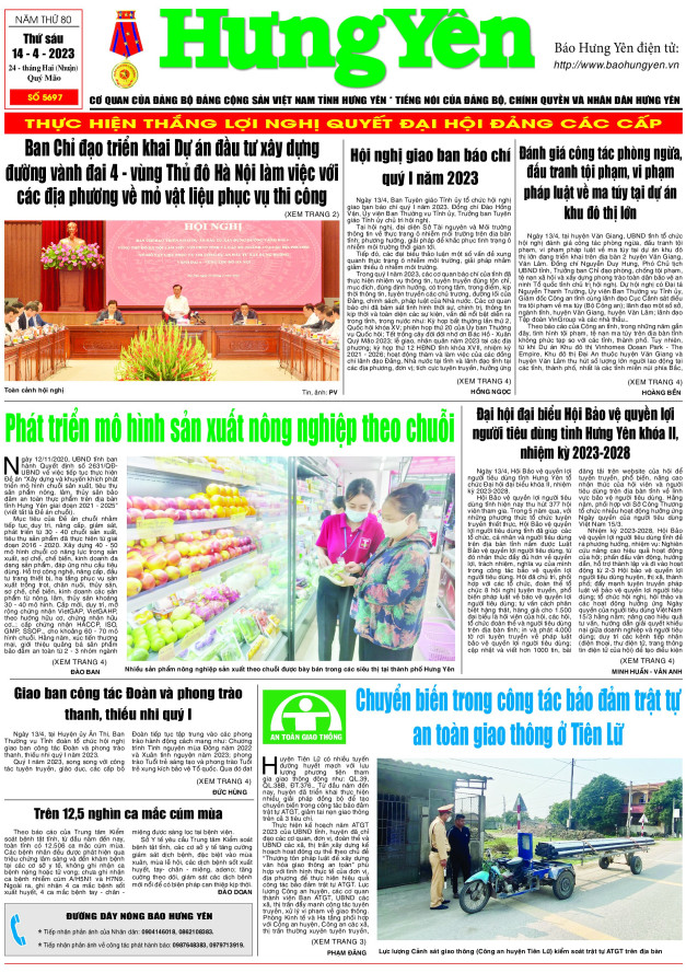 Báo in ngày 14.4.2023