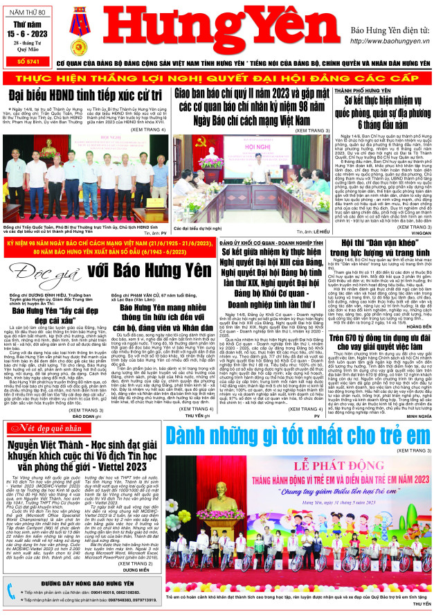 Báo in ngày 15.6.2023