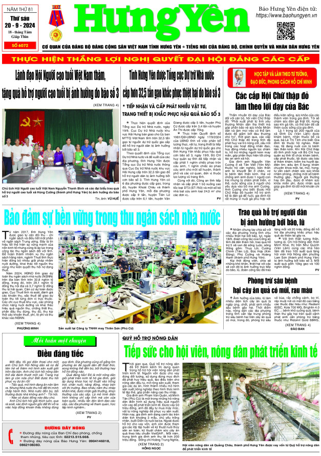 Báo in ngày 20.9.2024