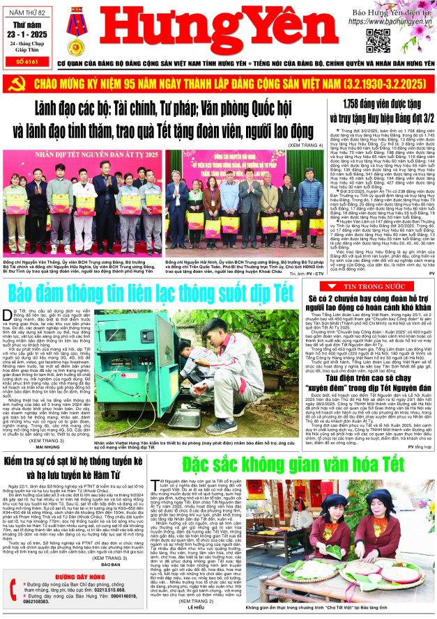 Báo in ngày 23.1.2025