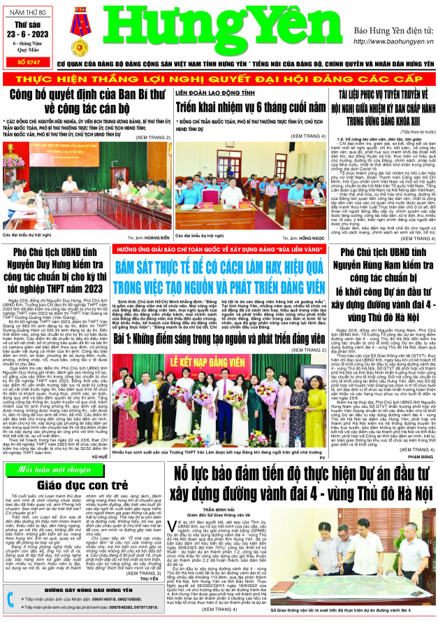 Báo in ngày 23.6.2023