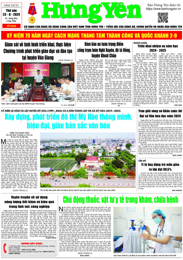 Báo in ngày 23.8.2024