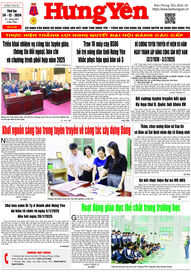 Báo in ngày 24.12.2024