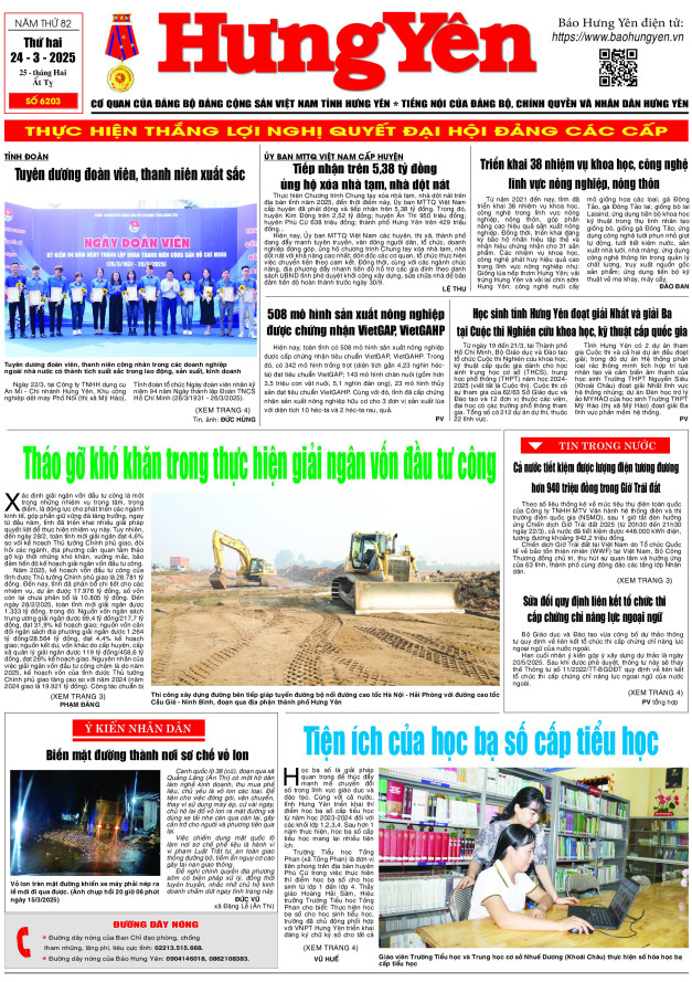 Báo in ngày 24.3.2025