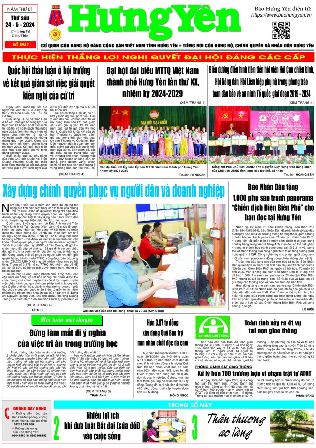 Báo in ngày 24.5.2024