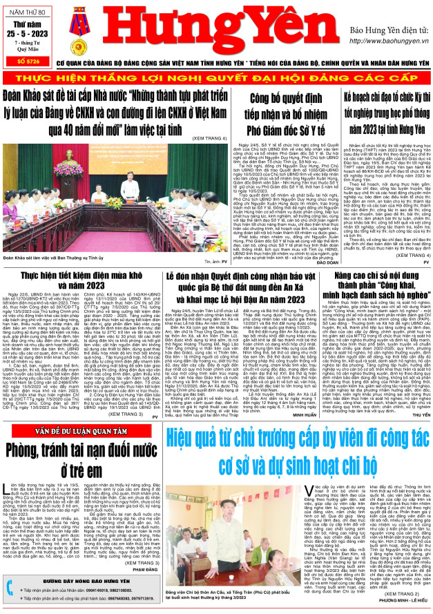 Báo in ngày 25.5.2023