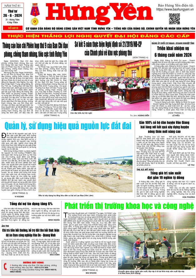 Báo in ngày 26.6.2024
