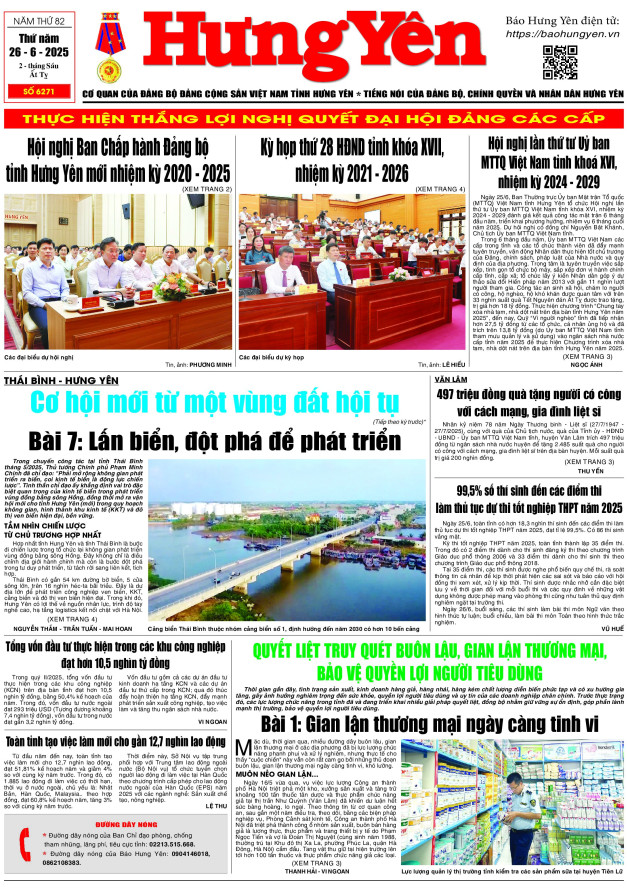 Báo in ngày 26.6.2025