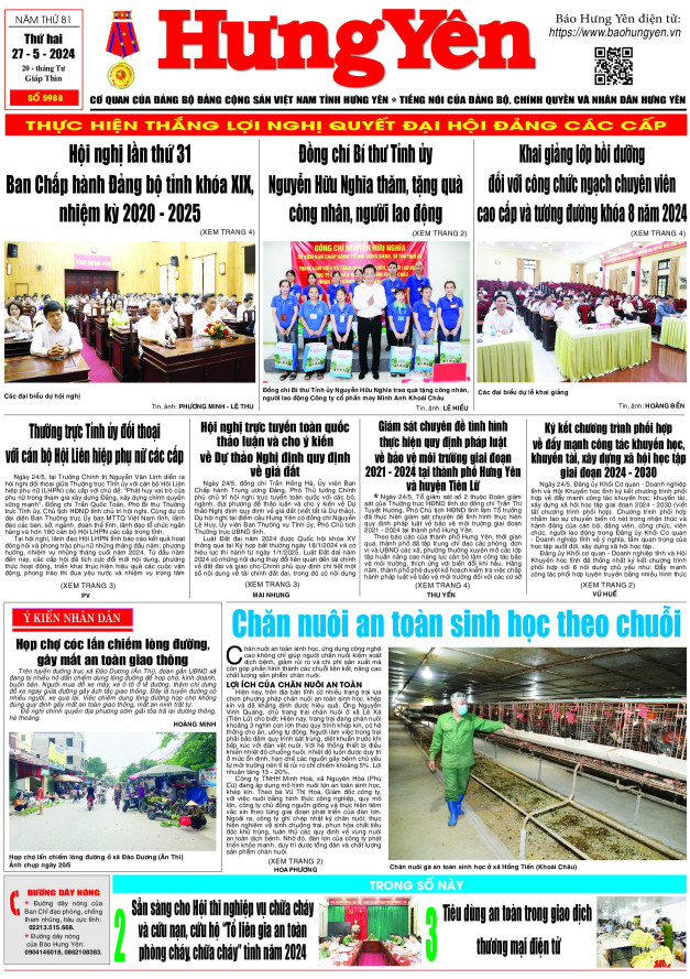 Báo in ngày 27.5.2024