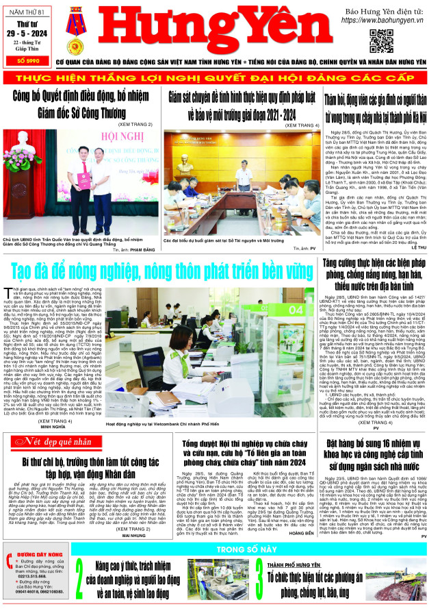 Báo in ngày 29.5.2024