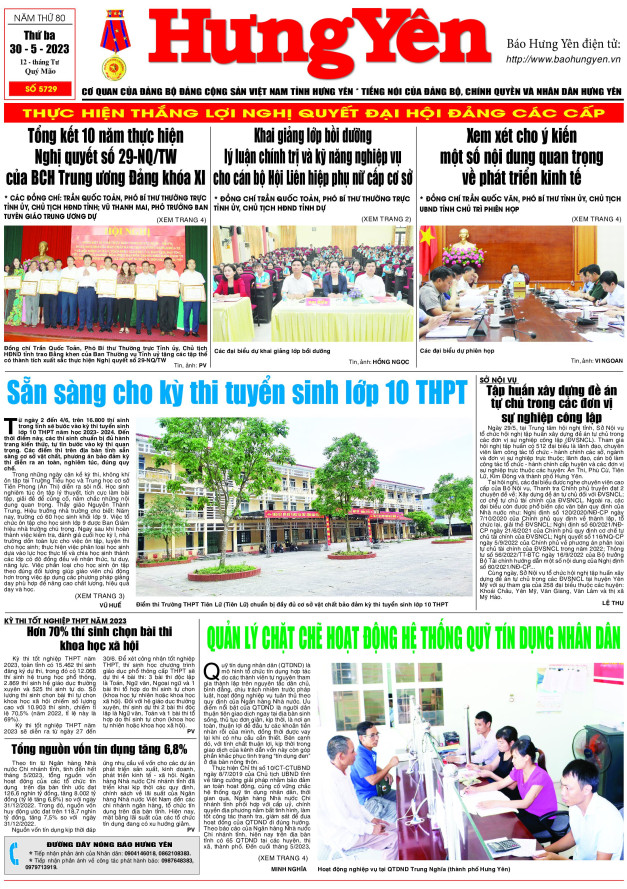 Báo in ngày 30.5.2023
