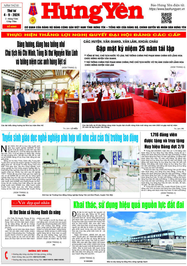 Báo in ngày 4.9.2024