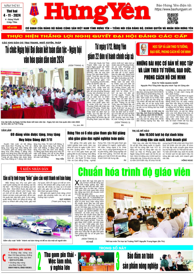 Báo in ngày 4.11.2024