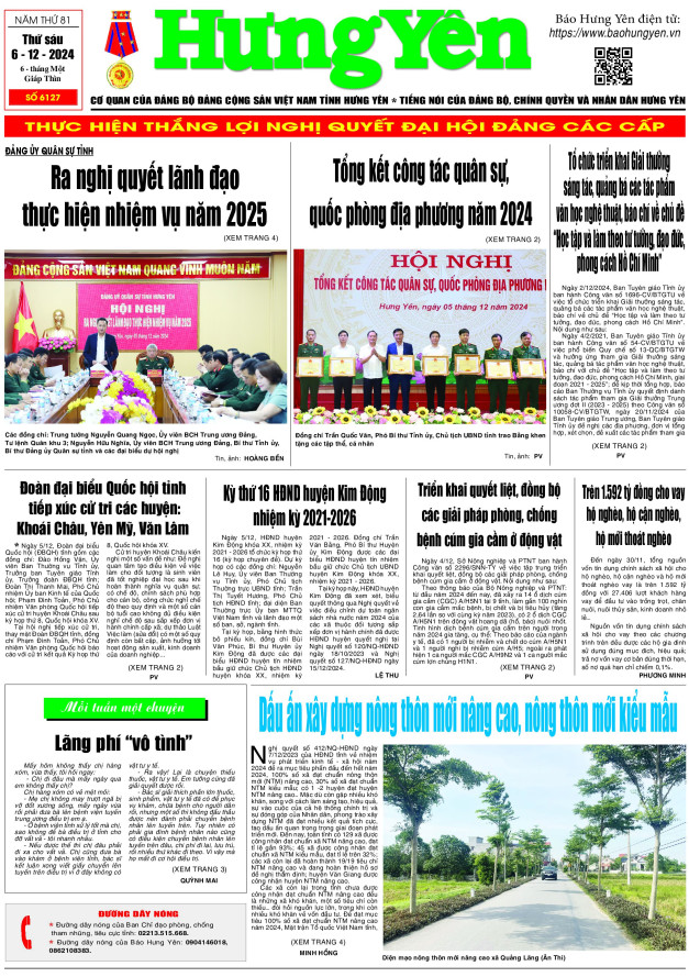 Báo in ngày 6.12.2024