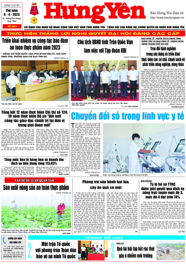 Báo in ngày 6/4/2023