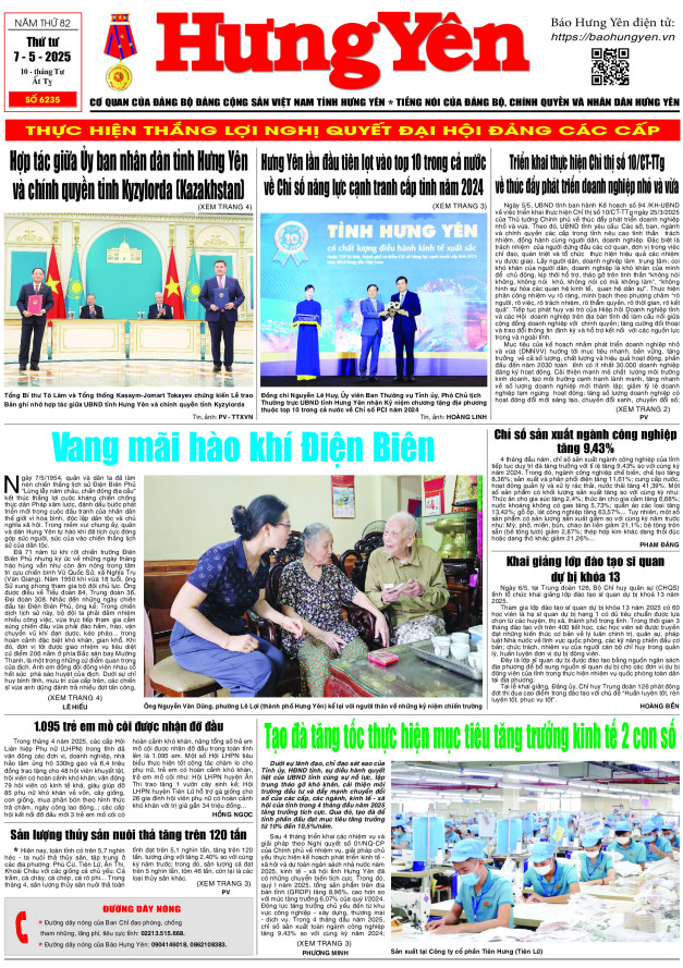 Báo in ngày 7.5.2025