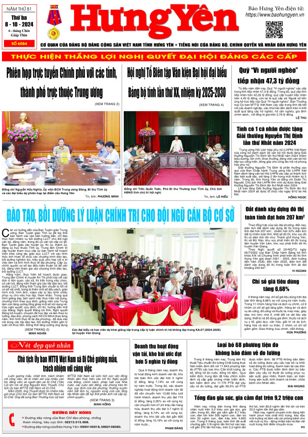 Báo in ngày 8.10.2024