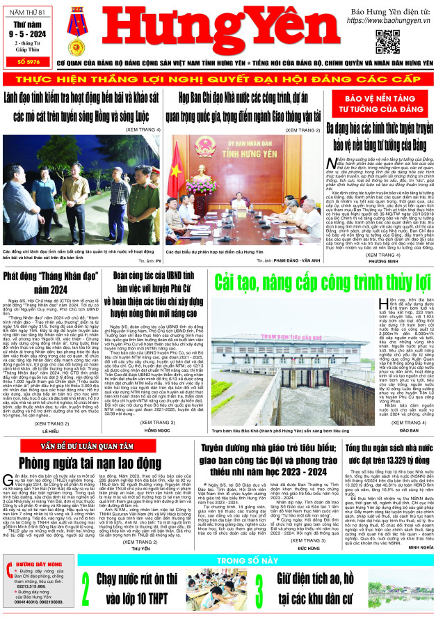 Báo in ngày 9.5.2024