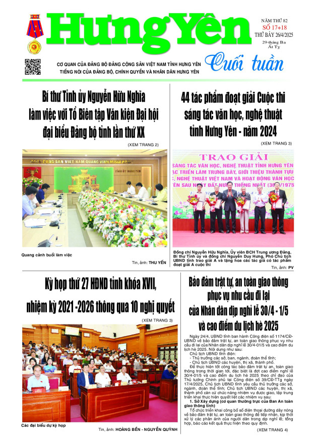 Hưng Yên cuối tuần