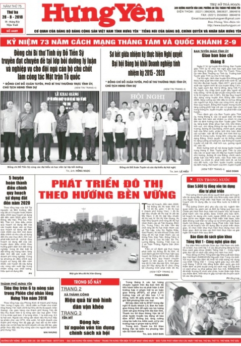 Báo in ngày 28.8.2018