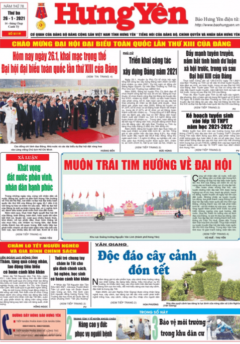 Báo in ngày 26.1.2021