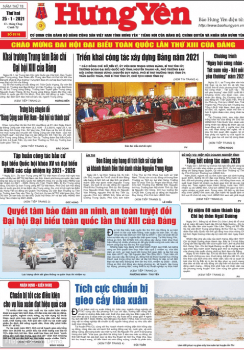 Báo in ngày 25.1.2021