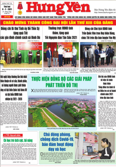 Báo in ngày 8.2.2021