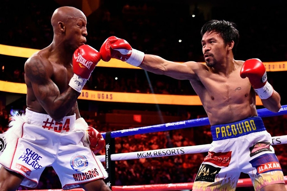 Huyền thoại quyền anh Manny Pacquiao thất bại trong màn tái xuất - Báo Hưng Yên điện tử