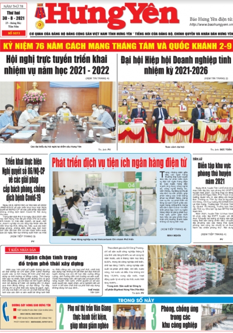 Báo in ngày 30.8.2021