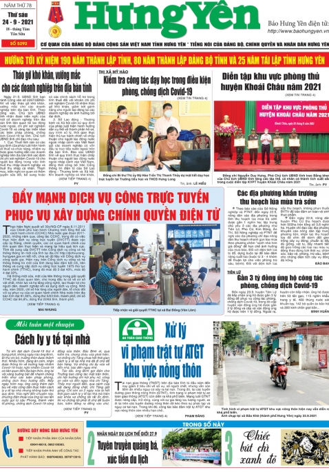 Báo in ngày 24.9.2021