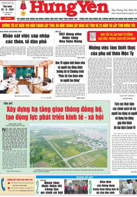 Báo in ngày 23.9.2021