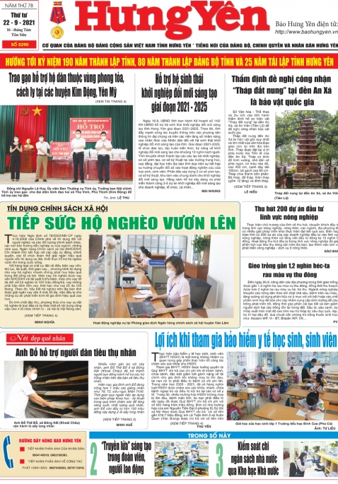Báo in ngày 22.9.2021
