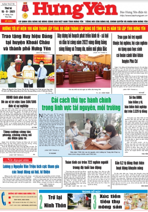 Báo in ngày 15.9.2021