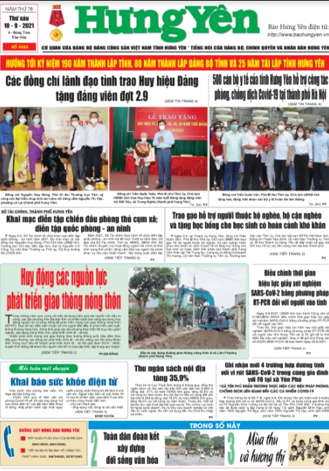 Báo in ngày 10.9.2021