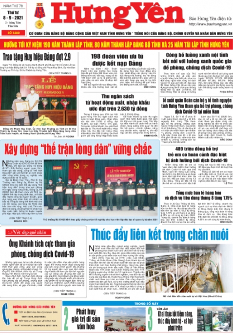 Báo in ngày 8.9.2021