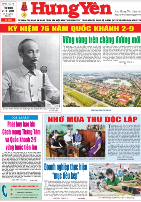 Báo in ngày 2.9.2021