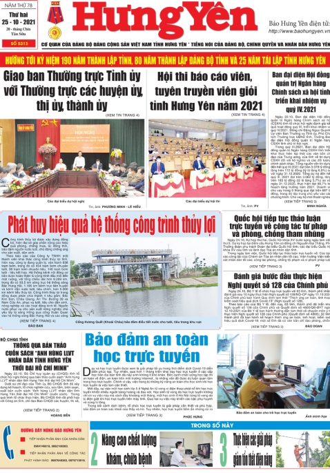 Báo in ngày 25.10.2021