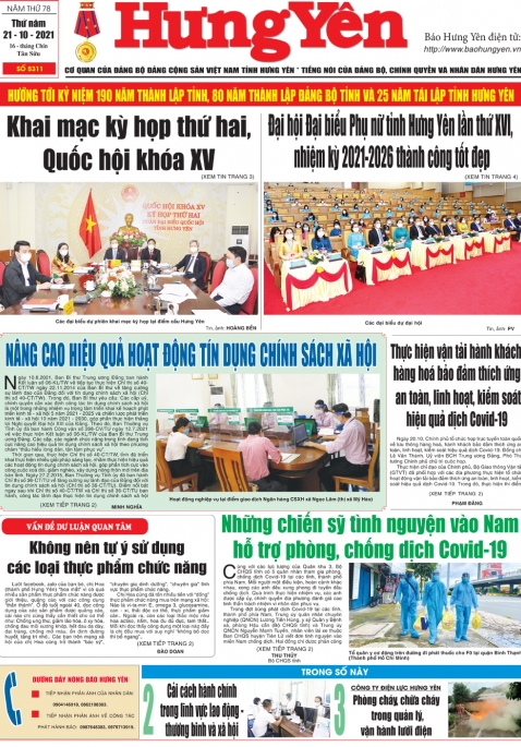 Báo in ngày 21.10.2021