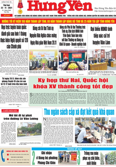 Báo in ngày 22.11.2021