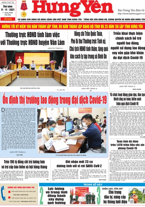 Báo in ngày 11.11.2021