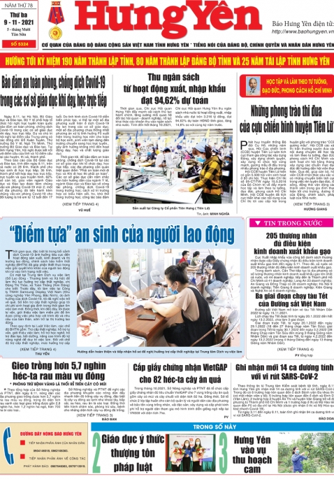 Báo in ngày 9.11.2021