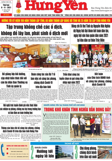 Báo in ngày 8.11.2021