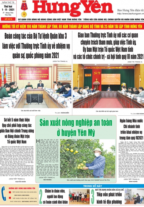 Báo in ngày 1.11.2021