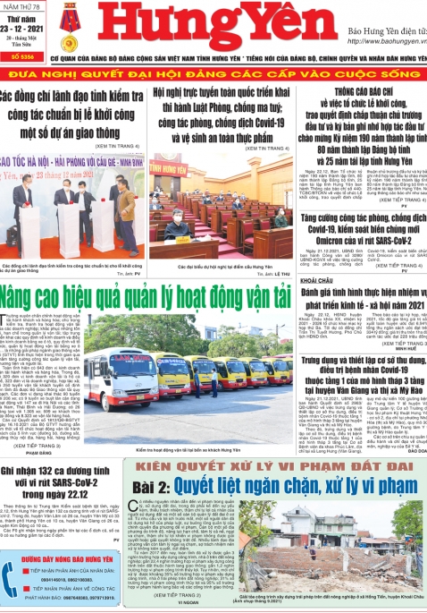 Báo in ngày 23.12.2021