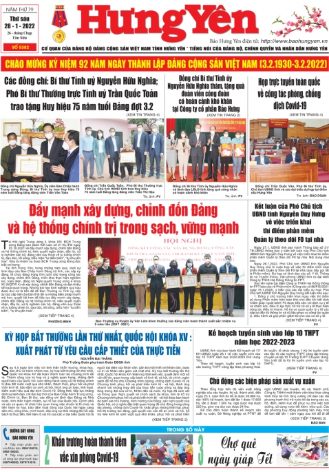 Báo in ngày 28.1.2022