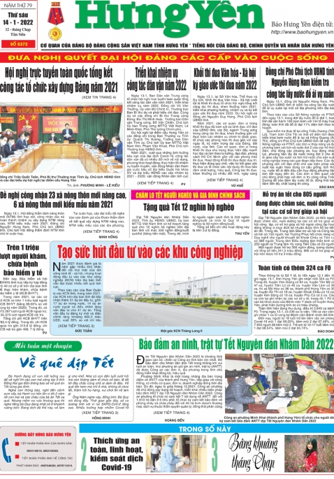 Báo in ngày 14.1.2022